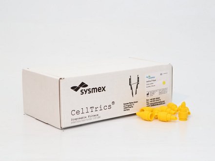 CellTrics 50 µm, žluté, 250 kusů